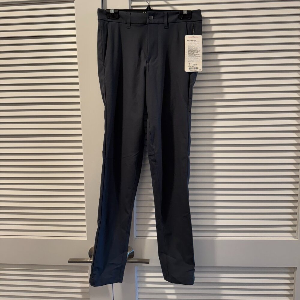28w Black Lululemon ABC Slim pants